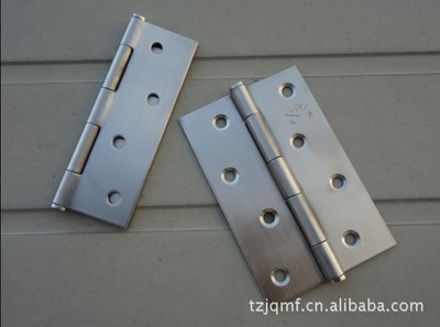 【小四寸不銹鋼合頁】價格,廠家,圖片,合頁、鉸鏈,臺州市路橋區金清民豐五金廠-