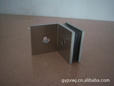 【供應精鑄304不銹鋼90度單邊固定夾】價格,廠家,圖片,合頁、鉸鏈,高要市金利鎮鵬翔五金廠-